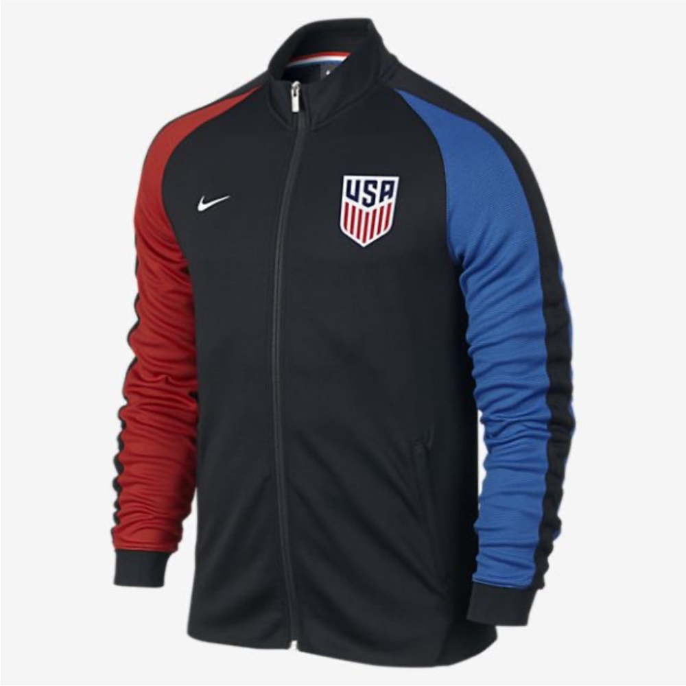 Nike Team USA Olympics soccer team zip up track jacket